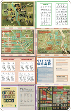 Preview pages from the travel guide.